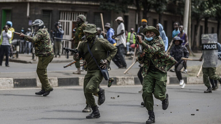 Manifestations au Kenya : un policier arrêté pour avoir tiré sur un civil